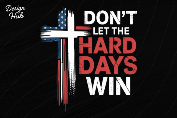 Christian Patriotic Cross PNG Shirt & T-Shirt Designs