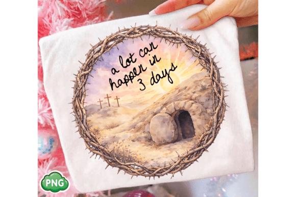 Empty Tomb Easter PNG, Christian Easter