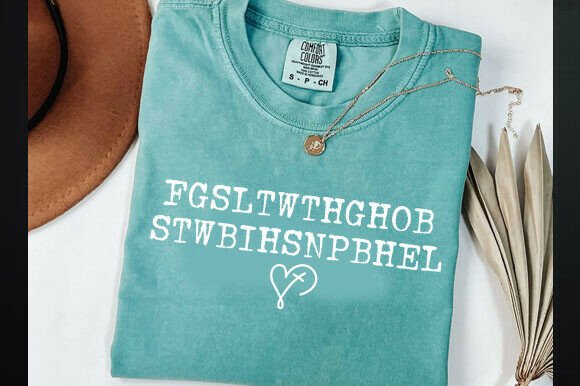 FGSLTWTHGOB Shirt Christian Acronym T-Shirt Designs