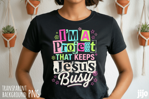 Im Project Jesus Christian PNG T-Shirt Designs